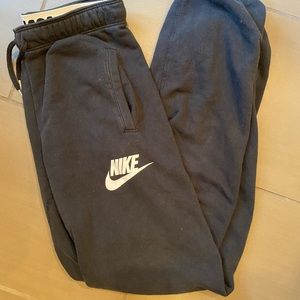 Nike black joggers